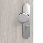 Detailansicht der Oberfläche von Typ 52 Eiche Sepia Lamikor Wohnungseingangstür - Kilsgaard