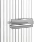 Detailansicht von GARANT Ganzglas Doppelflügeltür Masterligne Ornament