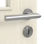 Detailansicht der Oberfläche von Lärche lasiert LA 12 Basic Durat Doppelflügeltür inkl. Zarge - Huga