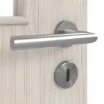 Detailansicht der Oberfläche von Eiche lasiert LA 12 Basic Durat Doppelflügeltür inkl. Zarge - Huga