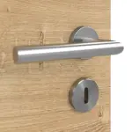 Detailansicht der Oberfläche von Wildeiche quer LA 4 mittig ProLine Duradecor Doppelflügeltür inkl. Zarge - Hörmann