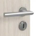 Detailansicht der Oberfläche von Eiche lasiert LA 6 Raute Basic Durat Doppelflügeltür inkl. Zarge - Huga