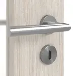 Detailansicht der Oberfläche von Eiche lasiert LA 8 Basic Durat Doppelflügeltür inkl. Zarge - Huga