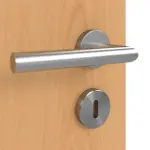 Detailansicht der Oberfläche von Doppelflügeltür Basic 4.15 Dekor Buche inkl. Zarge - Interio