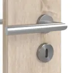 Detailansicht der Oberfläche von Doppelflügeltür Basic 4.16 Dekor Sonoma Eiche inkl. Zarge - Interio