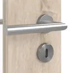 Detailansicht der Oberfläche von Doppelflügeltür Basic 4.17 Dekor Sonoma Eiche inkl. Zarge - Interio