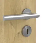 Detailansicht der Oberfläche von Doppelflügeltür Basic 4.18 Dekor Riviera Eiche inkl. Zarge - Interio