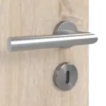 Detailansicht der Oberfläche von Doppelflügeltür Basic 4.18 Dekor Sonoma Eiche inkl. Zarge - Interio