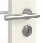 Detailansicht der Oberfläche von Klassik Weiß RAL 9010 Westalack Bretagne 3004-LA Doppelflügeltür - Westag