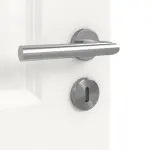 Detailansicht der Oberfläche von Carolina 2 ClassicLine Weißlack Doppelflügeltür inkl. Zarge - Hörmann