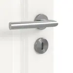 Detailansicht der Oberfläche von Carolina 5 LA 1 ClassicLine Weißlack Doppelflügeltür inkl. Zarge - Hörmann