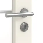 Detailansicht der Oberfläche von Carolina 5 LA 2 ClassicLine Weißlack Doppelflügeltür inkl. Zarge - Hörmann