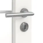 Detailansicht der Oberfläche von Carolina 5 LA 2 ClassicLine Weißlack Doppelflügeltür inkl. Zarge - Hörmann