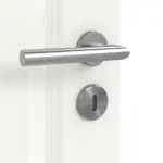 Detailansicht der Oberfläche von Carolina 5 ClassicLine Weißlack Doppelflügeltür inkl. Zarge - Hörmann