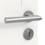 Detailansicht des Lichtausschnitts von Cofi 16 Weißlack RAL 9016 Doppelflügeltür inkl. Zarge - Deine Tür