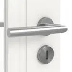 Detailansicht der Oberfläche von Cofi 20 LA-01 Weißlack RAL 9016 Premium Doppelflügeltür inkl. Zarge