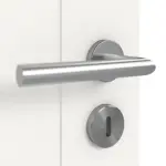 Detailansicht der Oberfläche von Cofi 30 Weißlack RAL 9016 Premium Doppelflügeltür inkl. Zarge