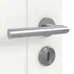 Detailansicht der Oberfläche von Cofi 32 Weißlack RAL 9016 Premium Doppelflügeltür inkl. Zarge