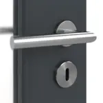 Detailansicht der Oberfläche von Doppelflügeltür LA 11 Ultramatt Anthrazit ProLine inkl. Zarge - Hörmann