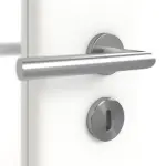 Detailansicht der Oberfläche von Doppelflügeltür LA 11 Ultramatt Weiß ProLine inkl. Zarge - Hörmann