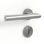 Detailansicht der Oberfläche von Doppelflügeltür LA 24 Ultramatt Weiß ProLine inkl. Zarge - Hörmann