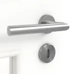 Detailansicht der Oberfläche von Doppelflügeltür LA 9 Ultramatt Weiß ProLine inkl. Zarge - Hörmann