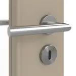 Detailansicht der Oberfläche von Doppelflügeltür DIN-LA Ultramatt Taupe ProLine inkl. Zarge - Hörmann