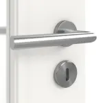 Detailansicht der Oberfläche von Georgia 3 LA ClassicLine Duradecor Verkehrsweiß RAL 9016 Doppelflügeltür inkl. Zarge - Hörmann