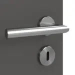 Detailansicht der Oberfläche von GARANT Doppelflügeltür inkl. Zarge 10622-60 Ebony CPL