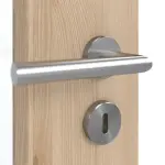 Detailansicht der Oberfläche von GARANT Doppelflügeltür inkl. Zarge Authentic Achat GCK08 mit Lichtausschnitt LA-DIN