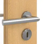 Detailansicht der Oberfläche von Doppelflügeltür Ahorn Rustikal AH 74 LA-DIN PortaLit inkl. Zarge - Westag