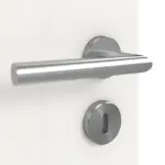 Detailansicht der Oberfläche von GARANT Doppelflügeltür inkl. Zarge Authentic Bianco GCK08 mit Lichtausschnitt LA-12