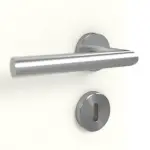 Detailansicht der Oberfläche von GARANT Doppelflügeltür inkl. Zarge W1000ST3 Premium Weiß GHK08 mit Lichtausschnitt LA-12