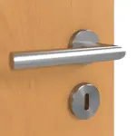 Detailansicht der Oberfläche von GARANT Doppelflügeltür inkl. Zarge Buche Exklusiv GCK08 mit Lichtausschnitt LA-13