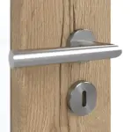 Detailansicht der Oberfläche von GARANT Doppelflügeltür inkl. Zarge Authentic Risseiche GCK08 mit Lichtausschnitt LA-6