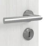 Detailansicht der Oberfläche von GARANT Doppelflügeltür inkl. Zarge Authentic Grigio GCK08 mit Lichtausschnitt LA-8