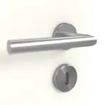 Detailansicht der Oberfläche von GARANT Doppelflügeltür inkl. Zarge W1000ST3 Premium Weiß GHK08 mit Lichtausschnitt LA-8