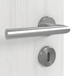 Detailansicht der Oberfläche von GARANT Doppelflügeltür inkl. Zarge Authentic Grigio CPL mit Lichtausschnitt LA-9