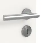 Detailansicht der Oberfläche von Dynamic 2.12 Lackweiß RAL 9016 Doppelflügeltür inkl. Zarge - Classen