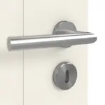 Detailansicht der Oberfläche von CLASSEN Doppelflügeltür Dynamic RAL 9010 Weißlack 2.5 mit Zarge