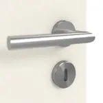 Detailansicht der Oberfläche von CLASSEN Doppelflügeltür Dynamic RAL 9010 Weißlack 2.6 mit Zarge