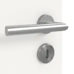 Detailansicht der Oberfläche von Dynamic 2.6 Lackweiß RAL 9016 Doppelflügeltür inkl. Zarge - Classen