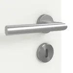 Detailansicht der Oberfläche von Dynamic 3.0 Lackweiß RAL 9003 Doppelflügeltür inkl. Zarge - Classen