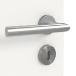 Detailansicht der Oberfläche von Dynamic 3.0 Lackweiß RAL 9016 Doppelflügeltür inkl. Zarge - Classen