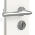 Detailansicht der Oberfläche von Terra 3.11 Lackweiß RAL 9016 Doppelflügeltür inkl. Zarge - Classen