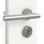 Detailansicht der Oberfläche von Terra 3.12 Lackweiß RAL 9016 Doppelflügeltür inkl. Zarge - Classen