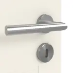 Detailansicht der Oberfläche von CLASSEN Doppelflügeltür Dynamic RAL 9010 Weißlack 3.2 mit Zarge