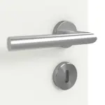 Detailansicht der Oberfläche von Dynamic 3.3 Lackweiß RAL 9003 Doppelflügeltür inkl. Zarge - Classen