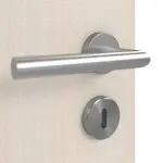 Detailansicht der Oberfläche von Doppelflügeltür 4.13 Akazie hell CPL inkl. Zarge - Classen