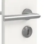 Detailansicht der Oberfläche von Doppelflügeltür 4.2 Weiß RAL 9016 CPL inkl. Zarge - Classen